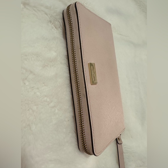 Kate Spade New York Laurel Way Neda Saffiano Leather Zip Around Wallet - Picture 5 of 5